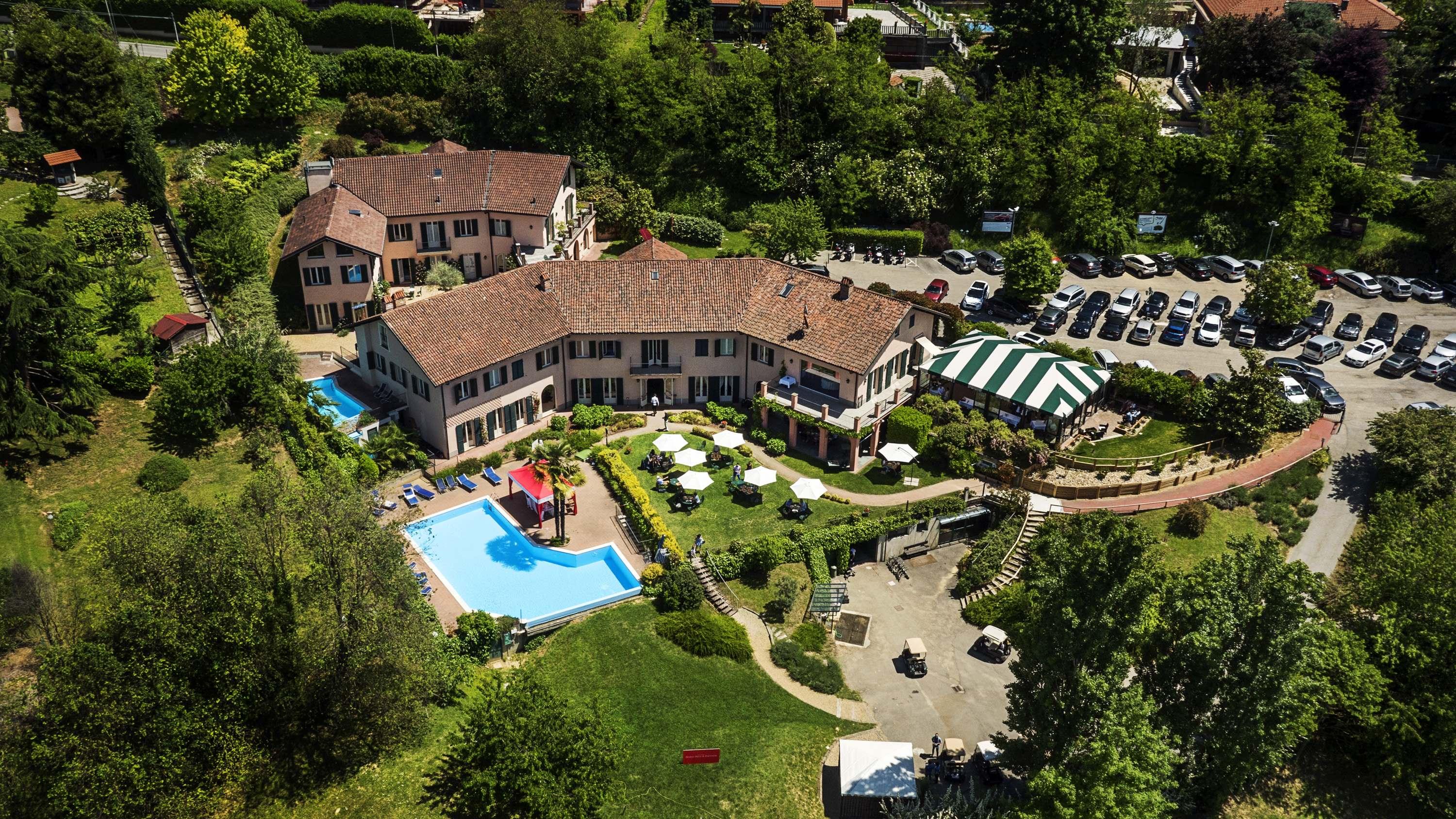 Hostellerie Du Golf Pecetto Exterior foto